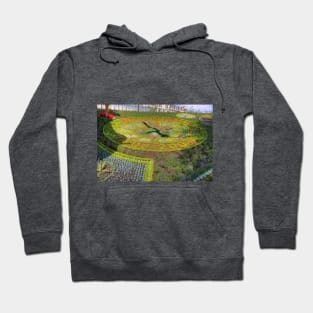 Floral Clock Hoodie